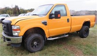 2008 Ford F350 4WD Yellow 85761 miles