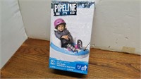 NEW Pipeline Sno Pull Sled 33in Cool Bear Inflated