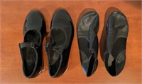 2 pairs of dance shoes, women’s 6.5