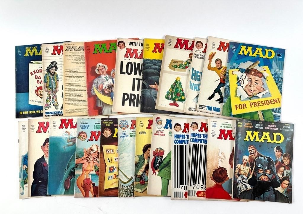 Collection of MAD Magazines