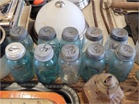 (10) Ball / Mason Collectible Canning Jars