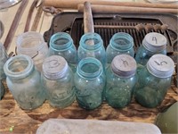 (10) Ball / Mason Collectible Canning Jars