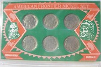 American Frontier Indian & Buffalo Nickel Set