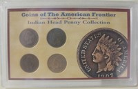 Coins of the American Frontier Indian Head Pennies