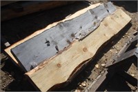 (3) Wood Beams, Various Sizes