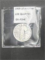 1929-Standing Liberty Quarter - Ex-Fine