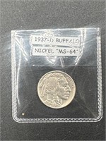 1937-D Buffalo Nickel MS-64