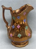 Good 7in Copper Luster Pitcher