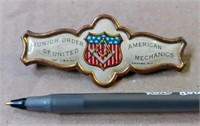 JUNIOR ORDER OF UNITED AMERICAN MECHANICS PIN