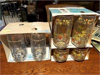 New Old Stock Vintage Retro Drinking Glasses