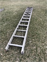 Werner aluminum step ladder 21 foot working