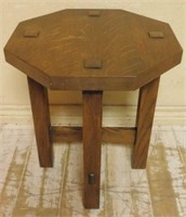 Stickley Furniture Mission Oak Side Table.
