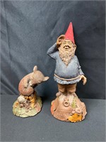 2x Thomas Clark Cairn Studio Gnomes No COA