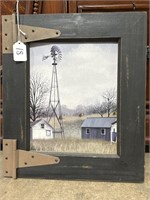 Prairie life hinged frame picture