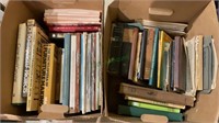 Two box lot of vintage and antique books - Do It