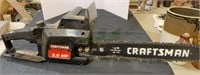 Craftsman electric chainsaw - 3 hp. Untested(1417)