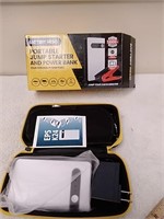 New portable jump starter and power pack