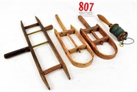 4 primitive string winders-Mechanic tool,