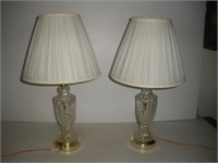(2) Table Lamps  22 inches tall