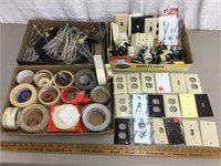 Misc. Electrical supplies and tape