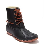 ($59) seven7 duck boots, Size - 9