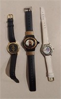 Three Watches Incl. Star Wars Untested