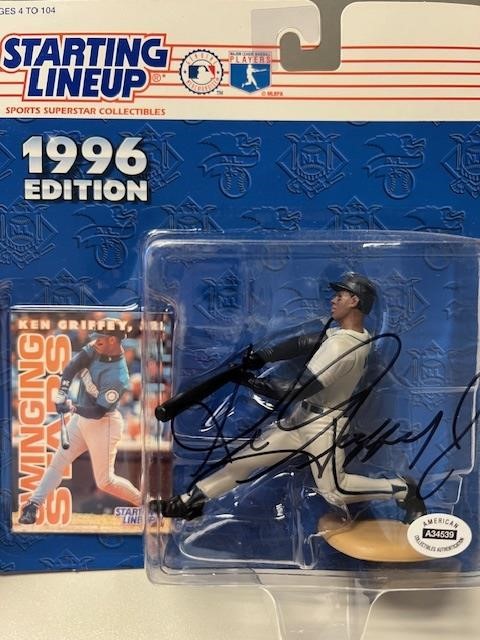 Mariners Ken Griffey Jr. Signed Collectible COA