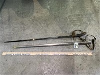 Antique military ceremonial sword