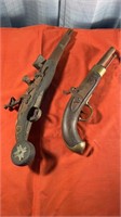 Flint Lock Pistols rough Condition