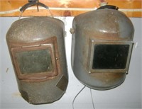 Two Welding Helmets
