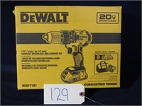 New Dewalt DCD777D1 20V 1/2" Drill / Driver Kit