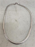 18" 925 Herringbone Italy Necklace