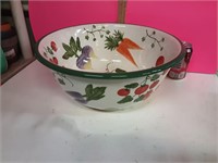 Very large ceramic bowl beautiful