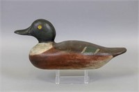 Dodge / Mason Shoveler Drake Duck Decoy, Glass