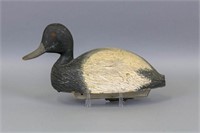 Bluebill Drake Duck Decoy by Unknown Ontario