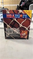 Basketball collectors kit sealed in box.