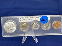 1968-D Mint Set Kennedy Half is 40% Silver