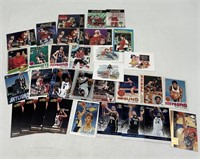 Basketball Cards, Coca-Cola Santa Cards, Stickers