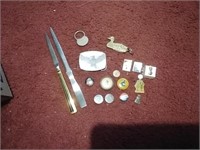 Lapel Pins, Letter Openers, Belt Buckle & More