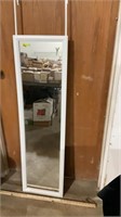 Wall mirror only, with over the door hangers,