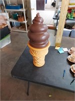 26in ice cream cone bank