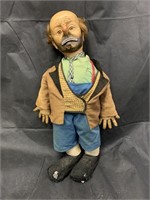 Vintage Emmett Kelly Hobo Clown Doll*READ