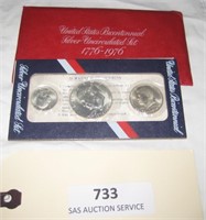 US Bicentennial Uncirculated Silver Set 1776-1976