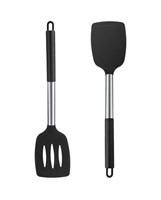 2 Pack Ailsoes Silicone Spatulas Turners