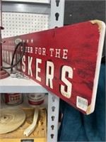 CORNHUSKERS SIGN
