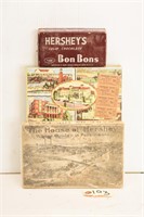 (3) Empty Hershey's Chocolate Boxes