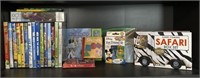 Kids DVDs/books/card games - all movies verified