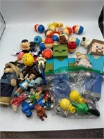 Vintage Wind Up Toys Minecraft Disney characters