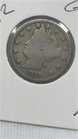 Of) 1912 liberty nickel condition G