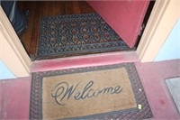 Welcome mat, rubber mat